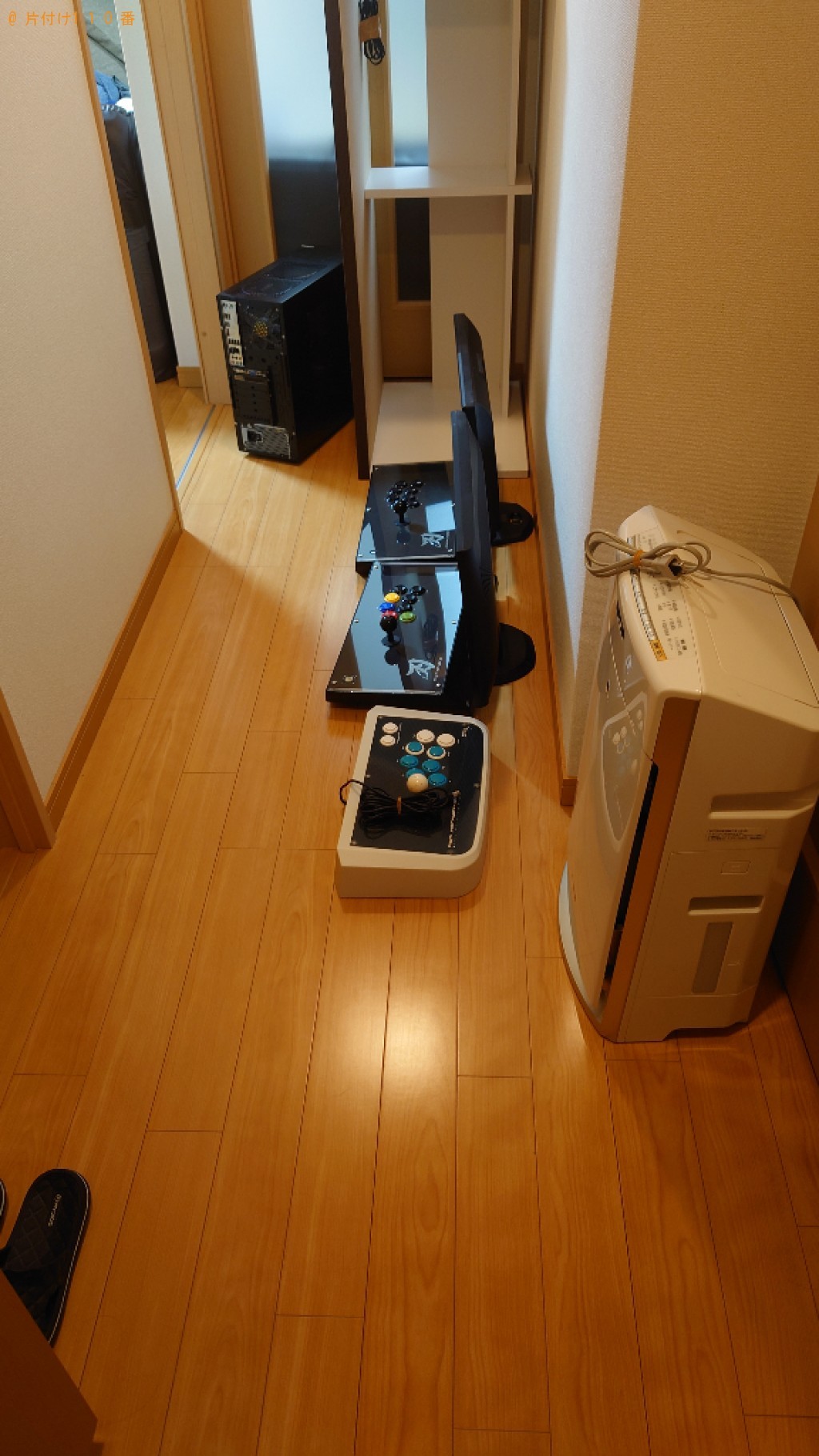 【今治市大新田町】ゲーム機、デスクトップパソコン、座椅子等の回収
